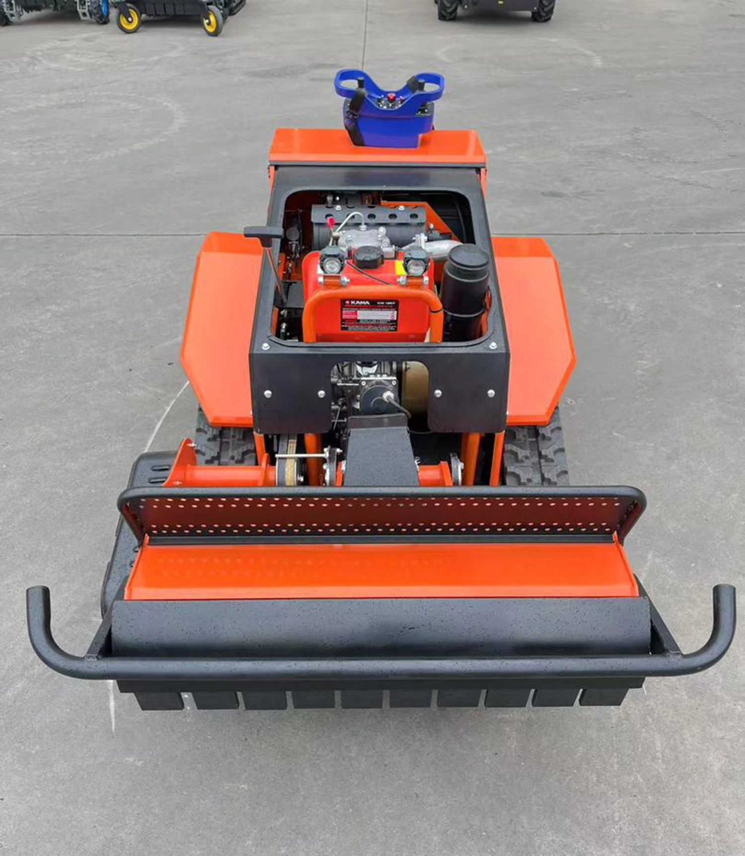 Broyeur sur chenilles professionnel Zentrax BRL pour débroussaillage