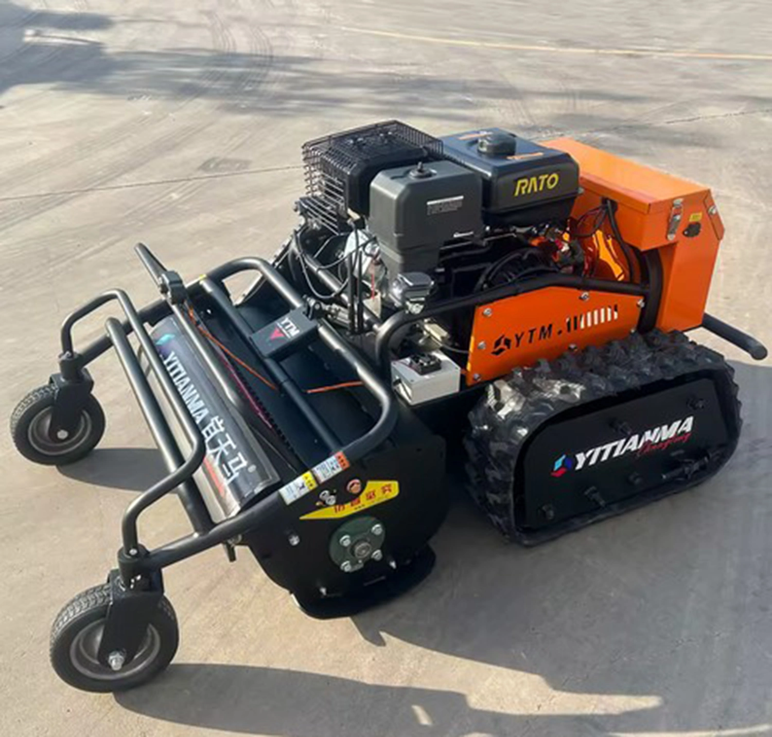 Broyeurs radiocommandés professionnel Zentrax BRM pour débrouissallage et terrains difficiles