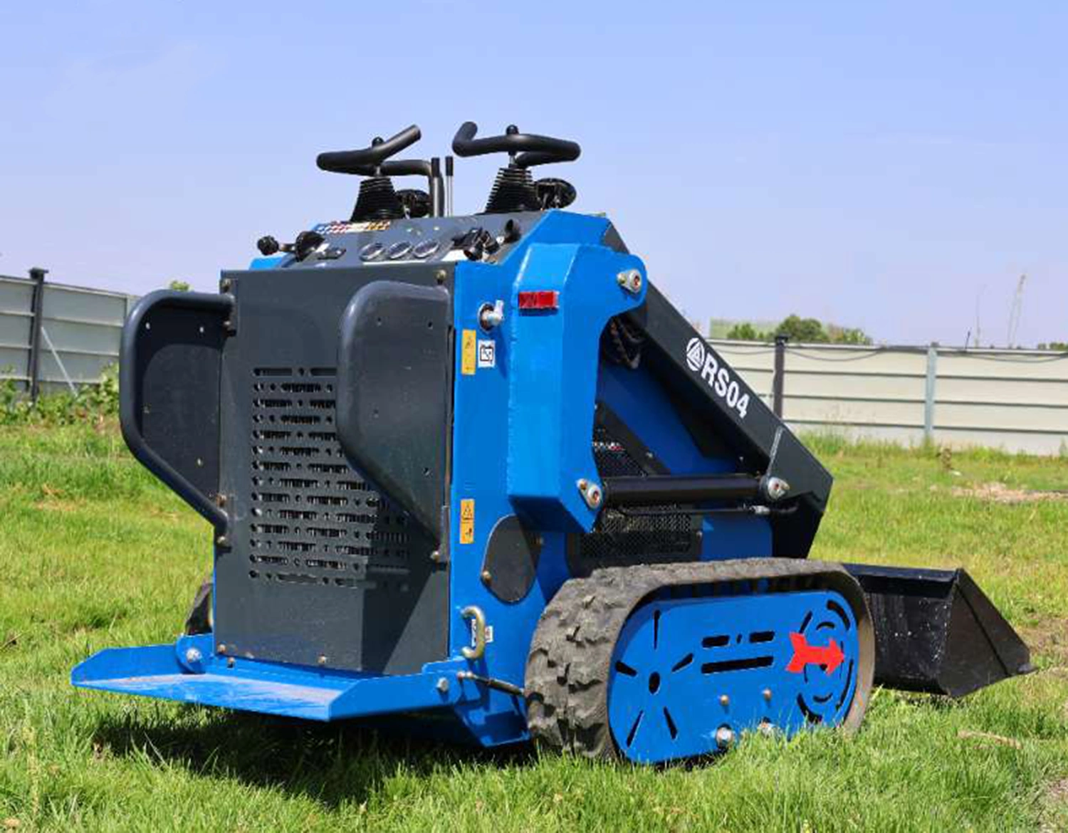 Chargeur sur chenilles professionnelle Zentrax 900 vue profil droit