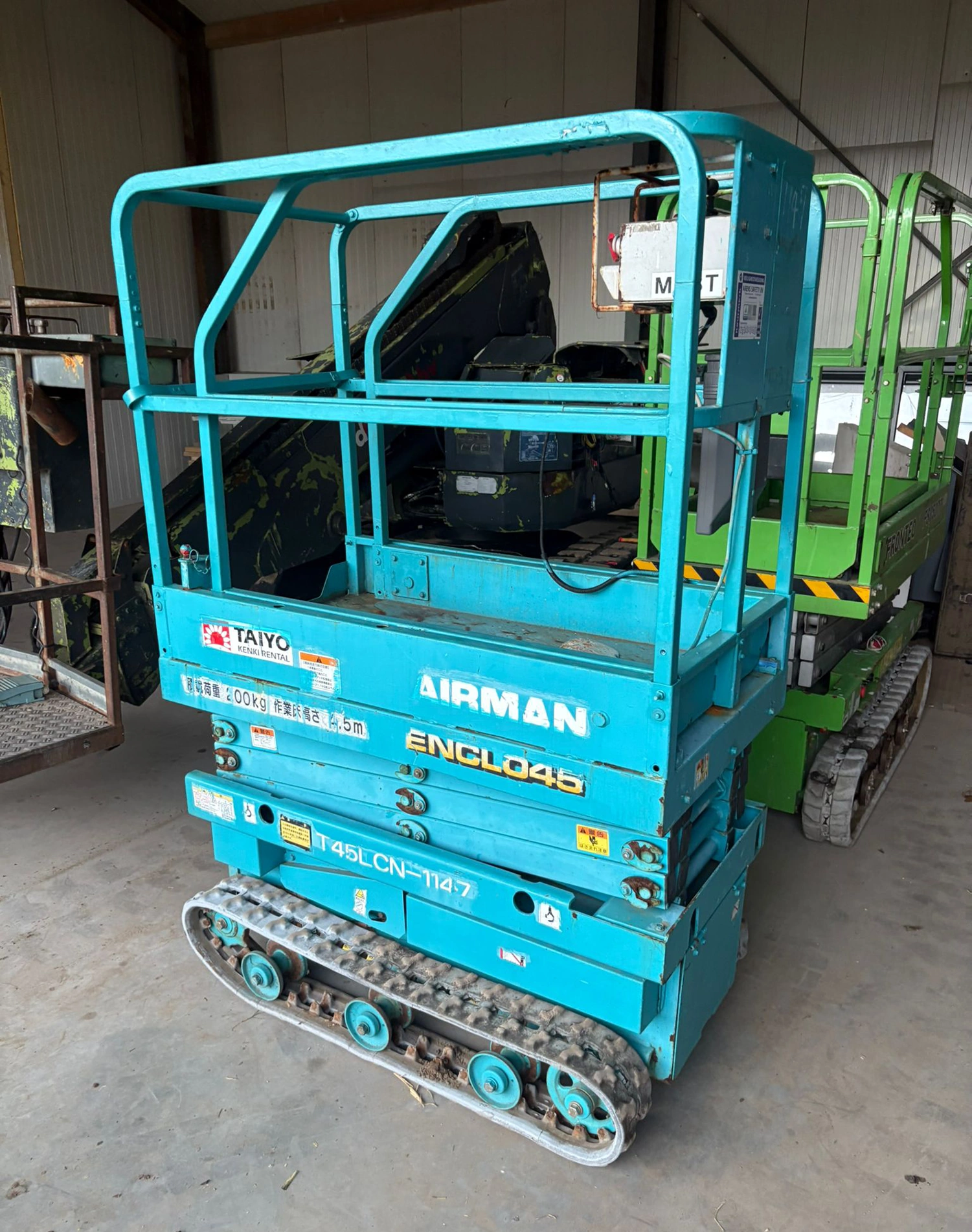 Nacelle sur chenilles professionnelle Zentrax AIRMAN 045 - Vue de côté