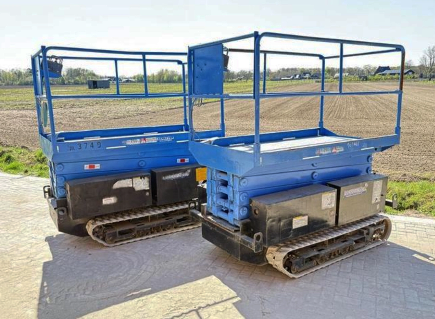 Nacelle sur chenilles professionnelle Zentrax AICHI RX07 révisée - en extérieur