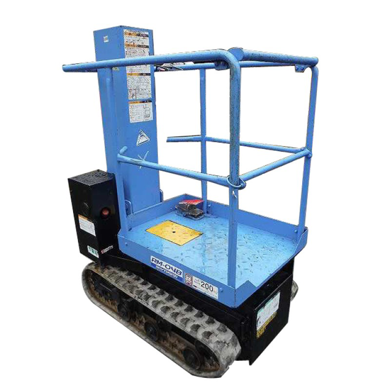 Nacelle élévatrice compacte sur chenilles