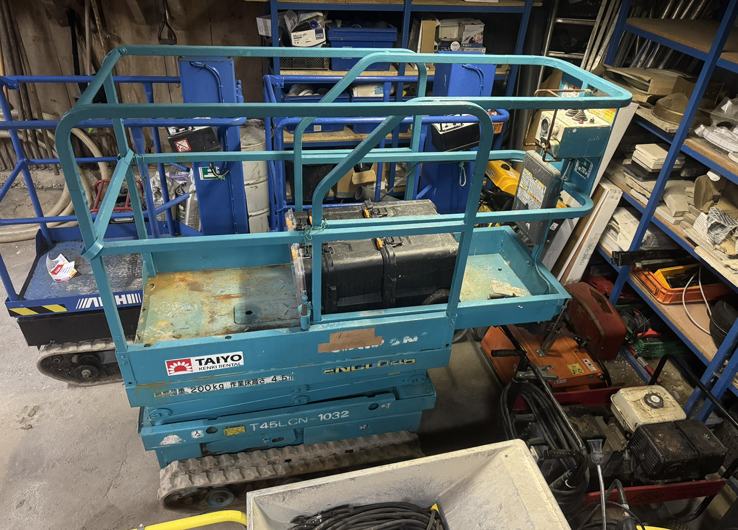 Nacelle sur chenilles Zentrax - vue de côté