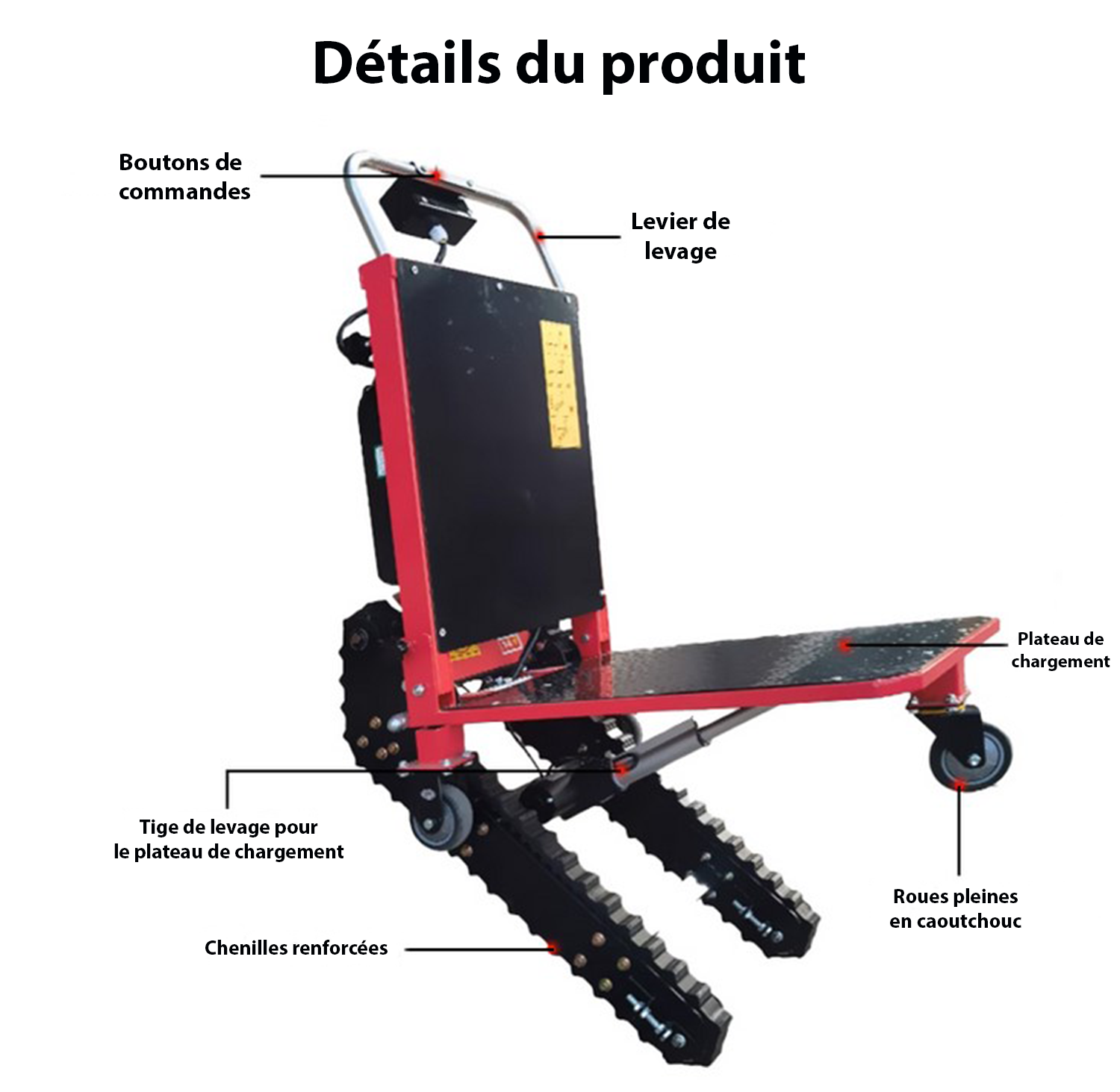 Détails du Monte-charge escaliers Zentrax